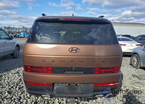 2025 Hyundai Santa Fe Calligraphy из США, поврежденный, VIN 5NMP5DGL0SH110797